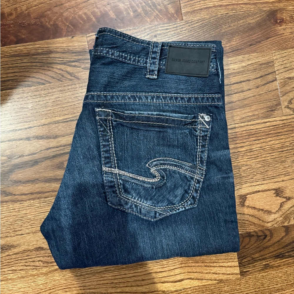 Men’s Silver Jeans
